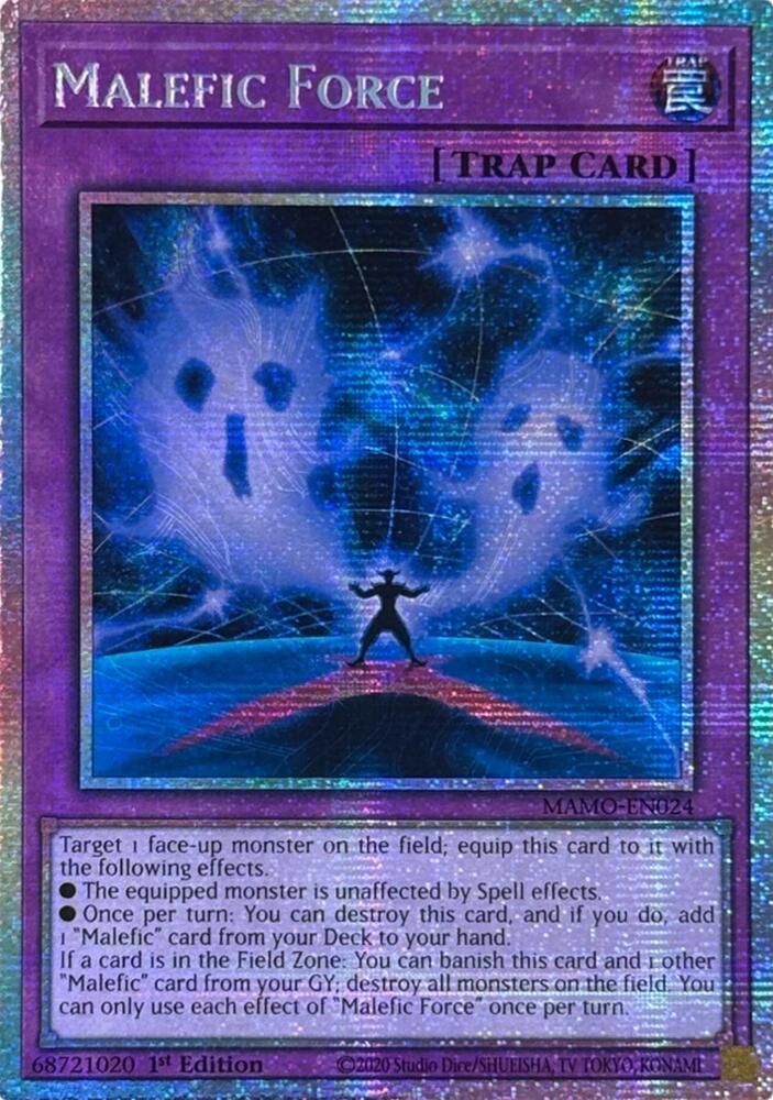 Malefic Force (MAMO-EN024) (V.3 - Starlight Rare)