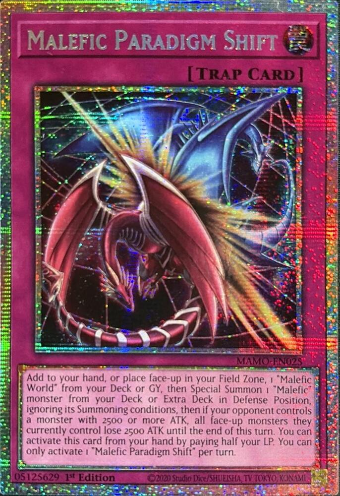 Malefic Paradigm Shift (MAMO-EN025) (V.3 - Starlight Rare)