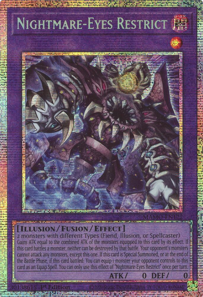 Nightmare-Eyes Restrict (MAMO-EN122) (V.2 - Starlight Rare)