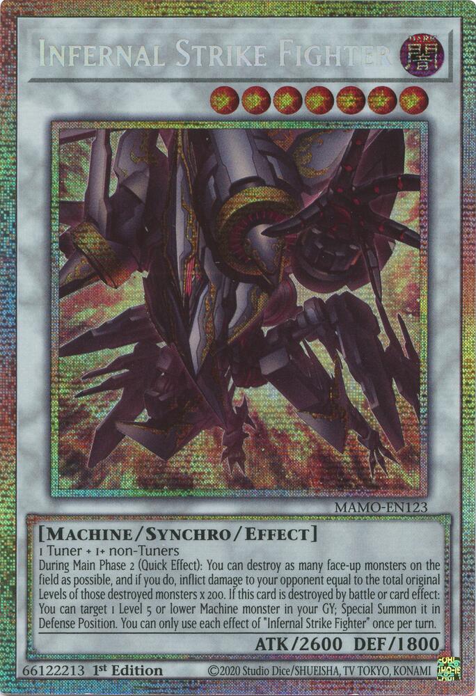 Infernal Strike Fighter (MAMO-EN123) (V.2 - Starlight Rare)