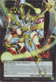 Number 39: Utopia, Emissary of Light (MAMO-EN010) (V.2 - Ultra Rare) Overframe