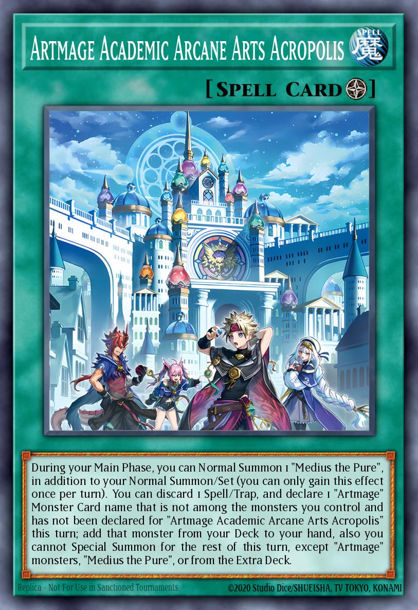 Artmage Academic Arcane Arts Acropolis (MAMO-EN101) (Ultra Rare)