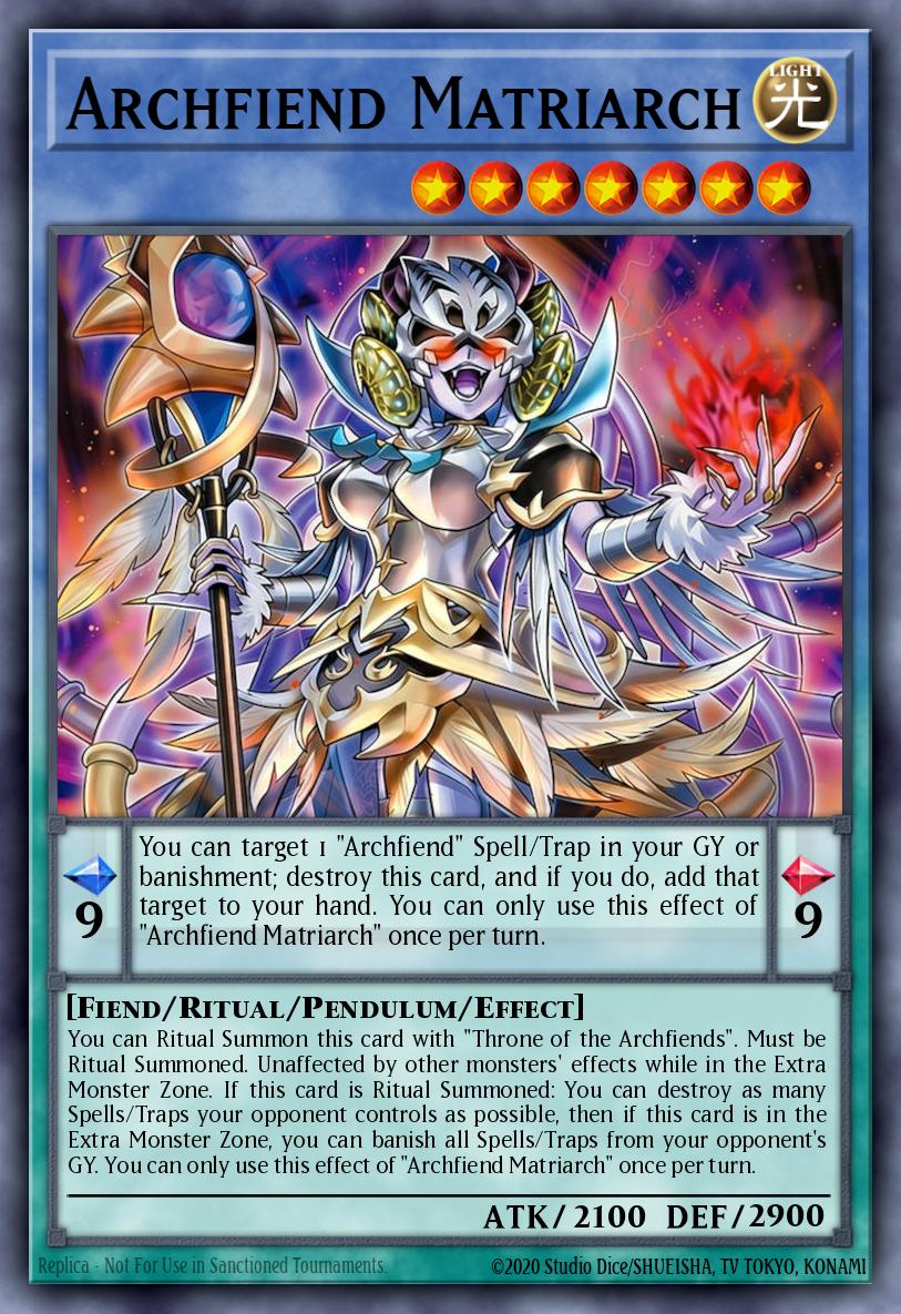 Archfiend Matriarch (MAMO-EN070) (Ultra Rare)