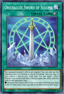 Orichalcos Sword of Sealing (MAMO-EN022) (V.1 - Ultra Rare)