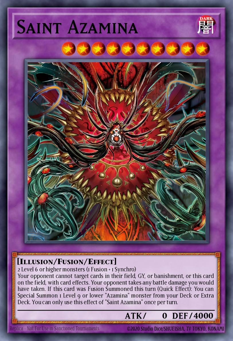 Saint Azamina (MAMO-EN077) (Ultra Rare)