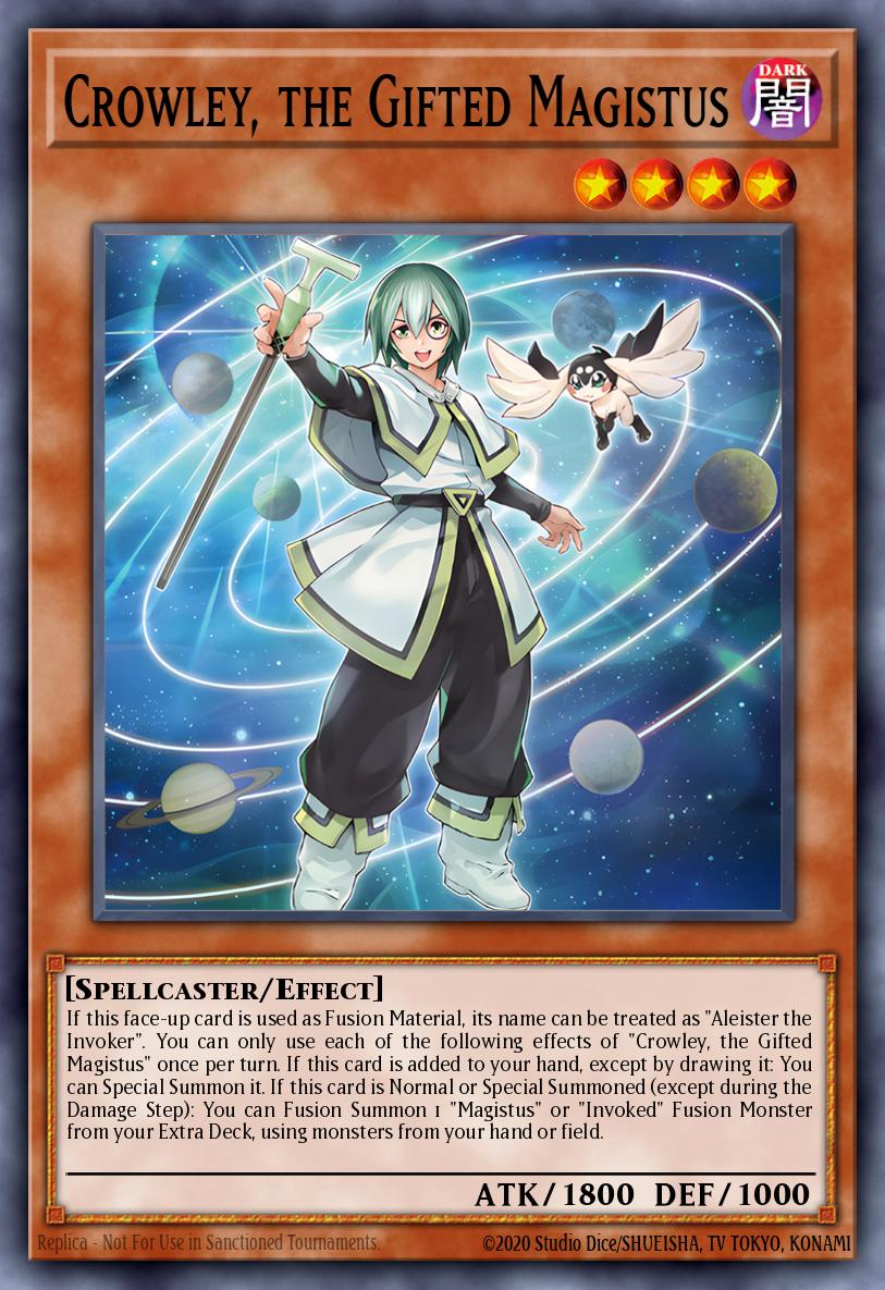 Crowley, the Gifted Magistus (MAMO-EN059) (Ultra Rare)