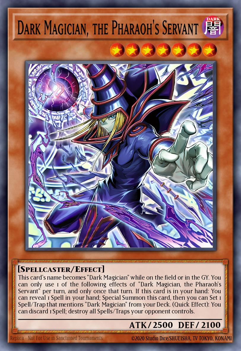 Dark Magician, the Pharaoh's Servant (MAMO-EN001) (V.1 - Ultra Rare)