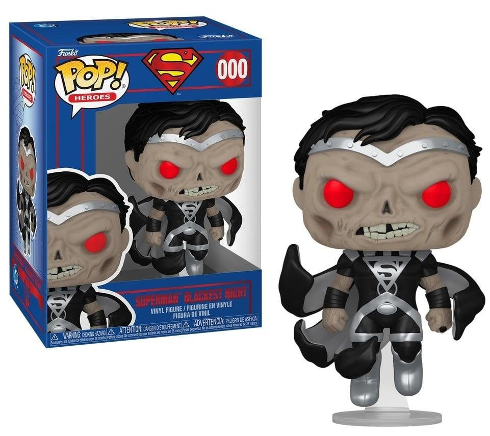 Funko Pop! Heroes: Superman - Superman Blackest Night #612