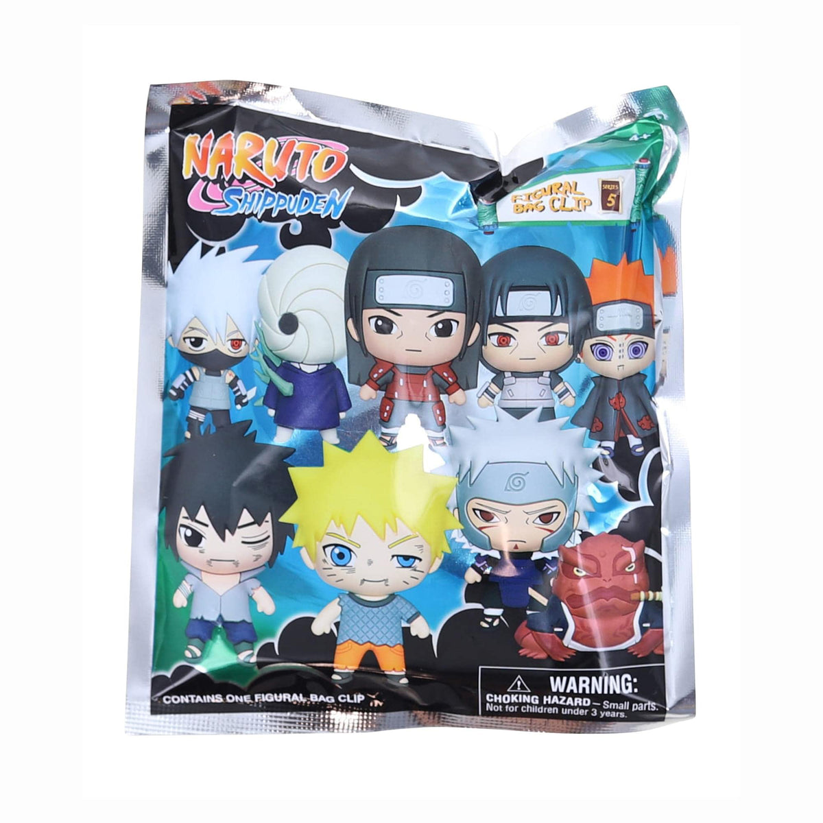 Monogram: Naruto (Series2) (Blind Bag/Random) 3D Foam Bag Clips Figures