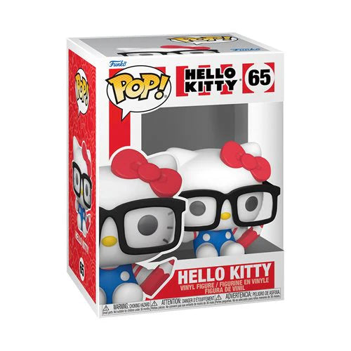 Funko Pop! Sanrio: Hello Kitty - Hello Kitty (Nerd) #65