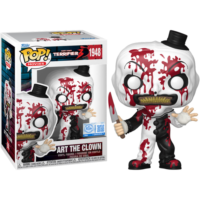 Funko Pop! Movies: Terrifier 3 - Art the Clown (Bloody)*(S.E.) #1948