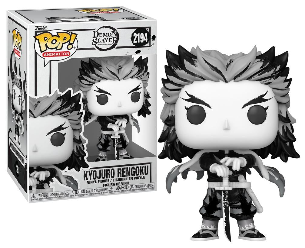 Funko Pop! Animation: Demon Slayer - Kyojuro Rengoku (Sumi-Ink) #2194