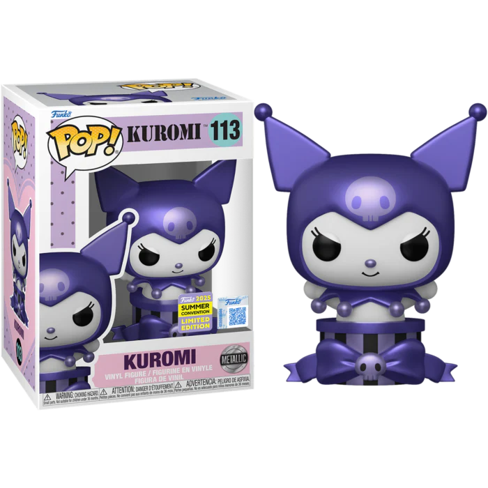 Funko Pop! Sanrio: Hello Kitty - Kuromi Gift Metallic Convnention Special