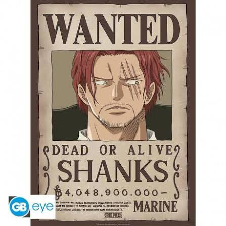 Abysse One Piece - Wanted Shanks Poster Chibi (52x38cm)