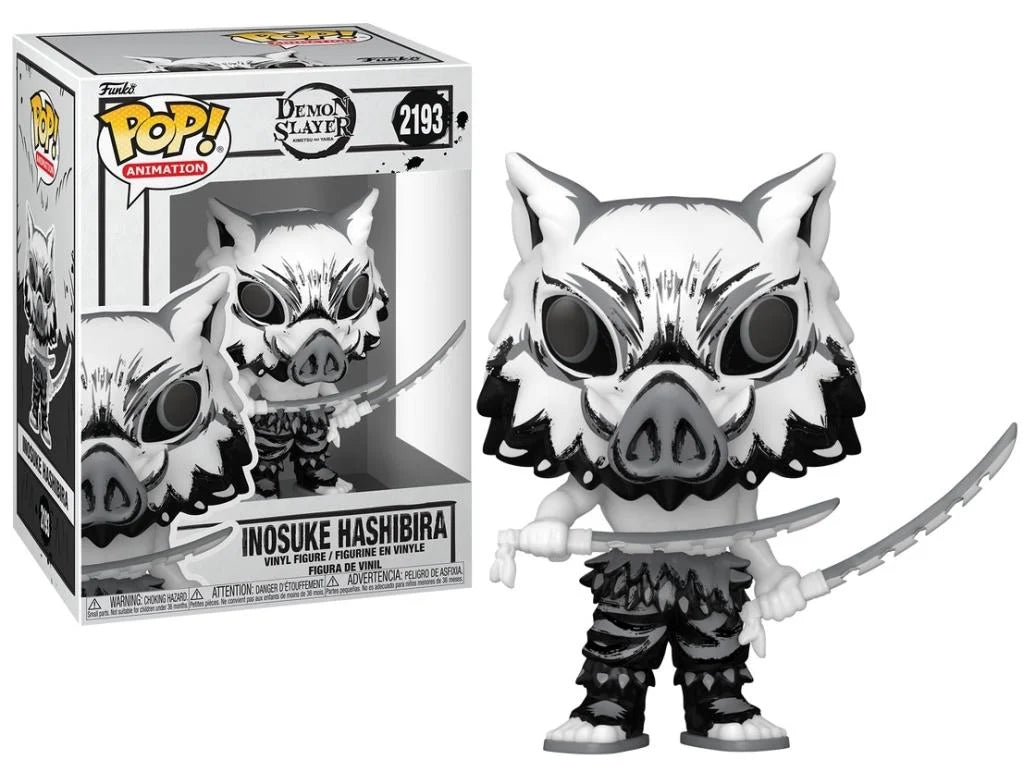 Funko Pop! Animation: Demon Slayer - Inosuke Hashibira (Sumi-Ink) #2193