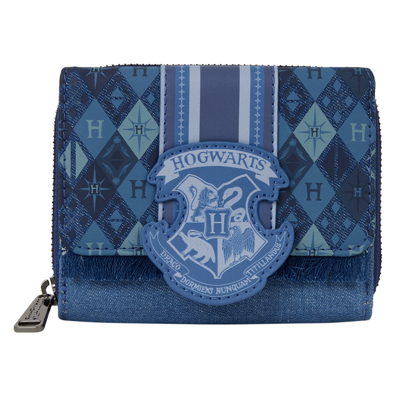Loungefly Warner Bros: Harry Potter - Denim Tri-Fold Wallet