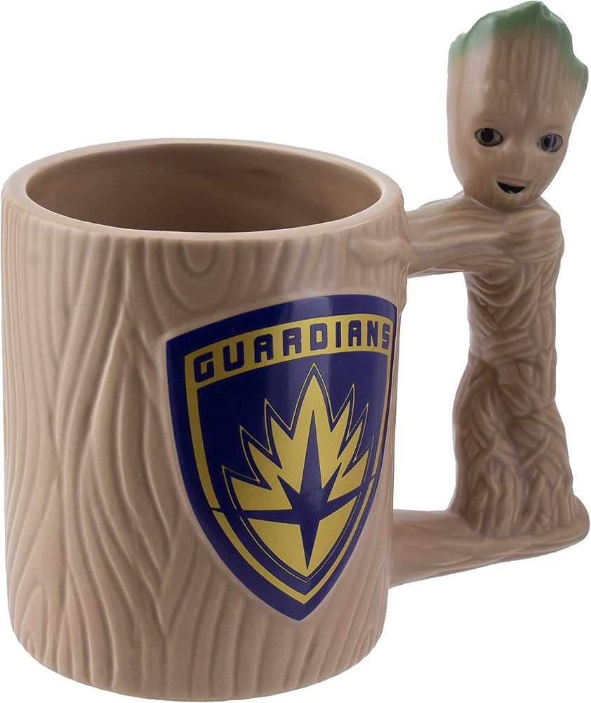 Paladone: Marvel Guardians of the Galaxy - Groot Shaped Mug (300ml)