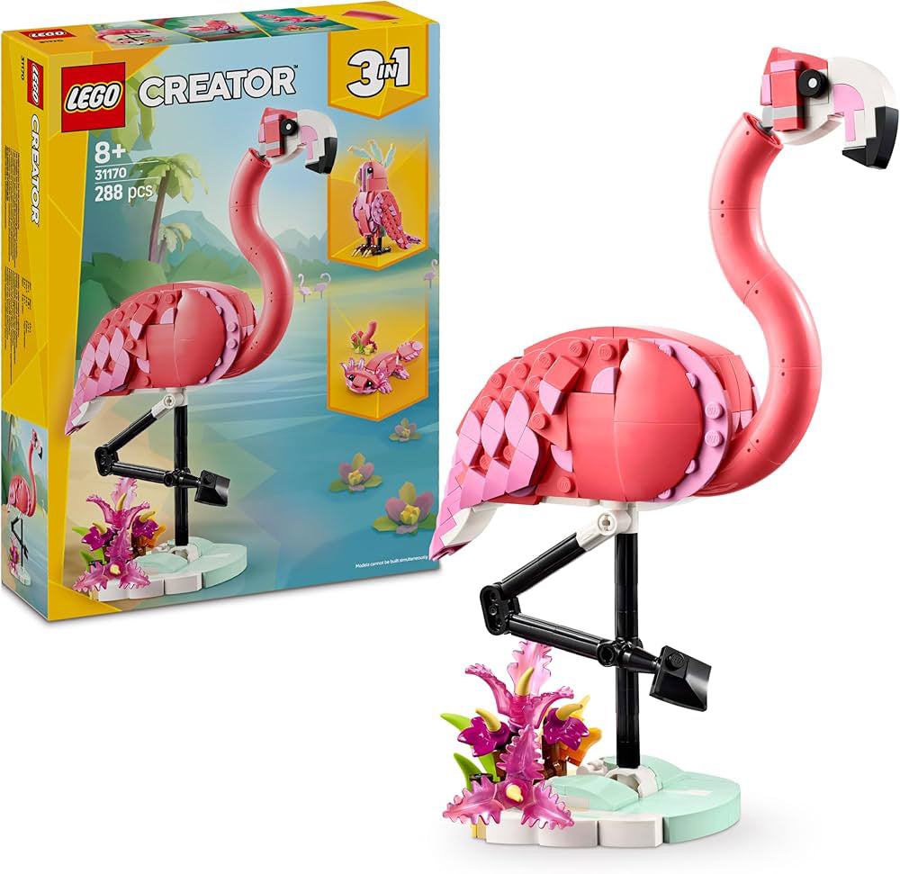 LEGO Creator: Wild Animals: Pink Flamingo 3 in 1 (31170)