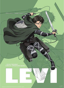 Abysse: Attack On Titan - S4 Levi Chibi Poster (52X38)