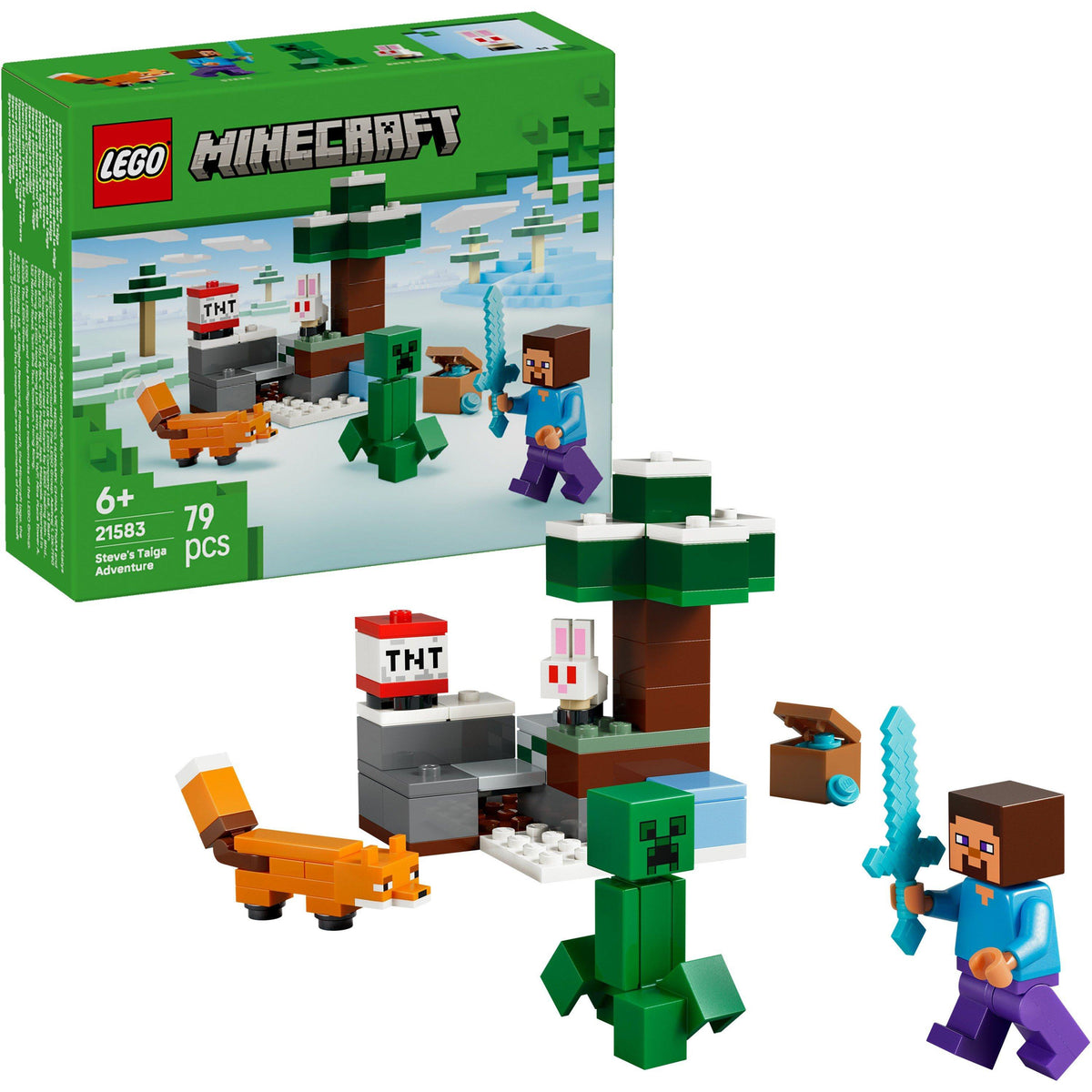 LEGO Minecraft : Steve’s Taiga Adventure (21583)