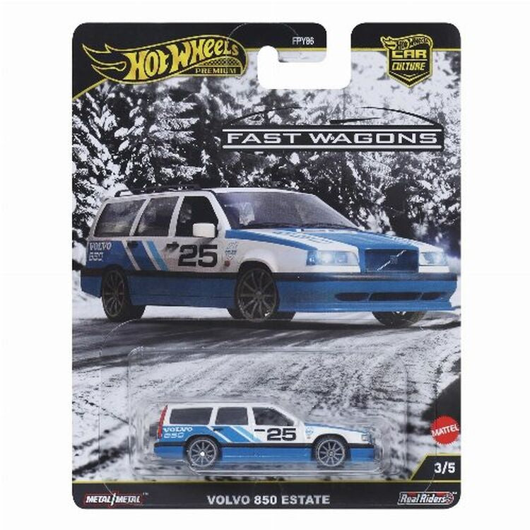 Hot Wheels Premium Car Culture: Fast Wagons - Volvo 850 Estate