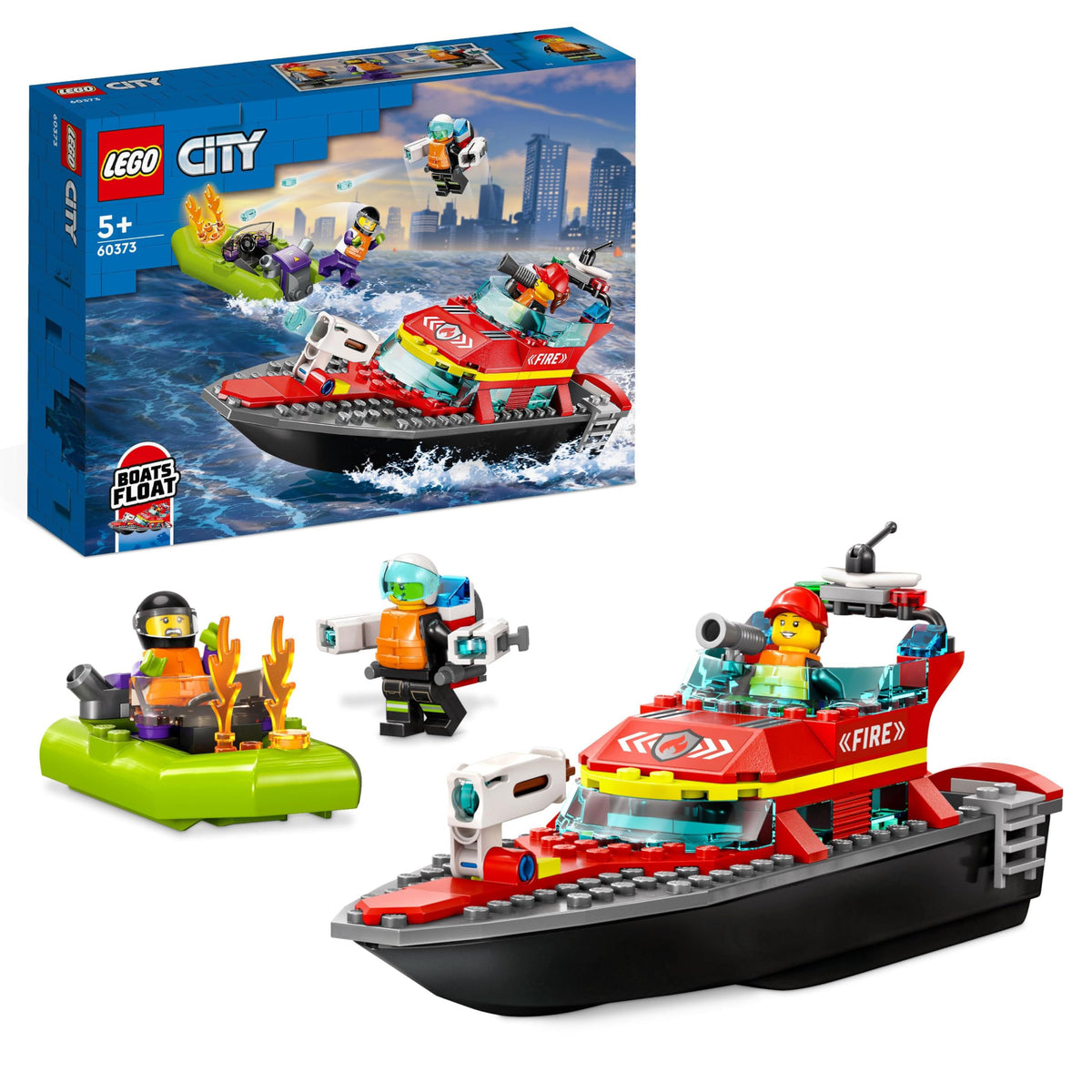 LEGO City: Fire Rescue Boat (60373)