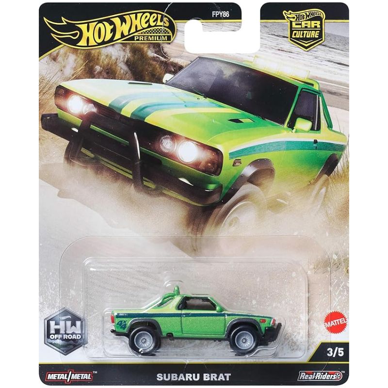 Hot Wheels Premium: Car Culture - Subaru Brat Vehicle