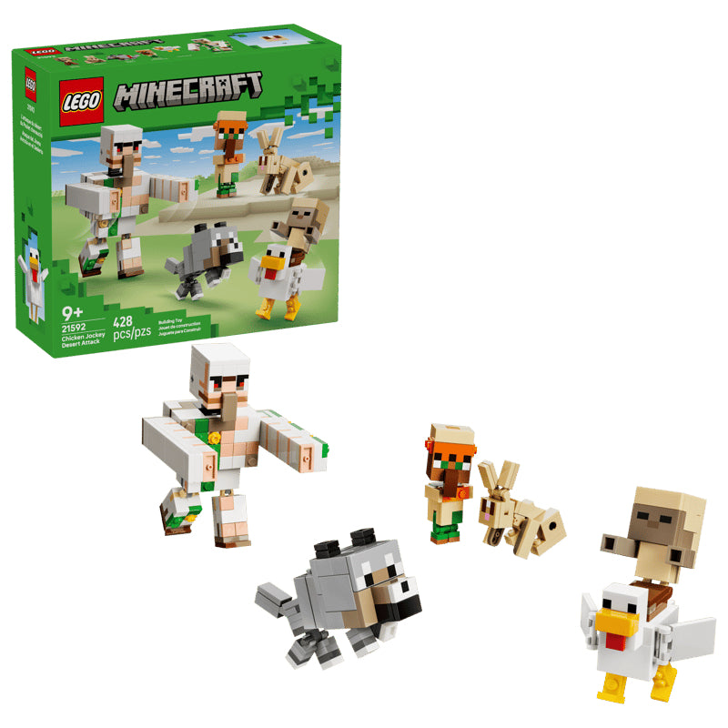 LEGO Minecraft: Chicken Jockey Desert Attack (21592)