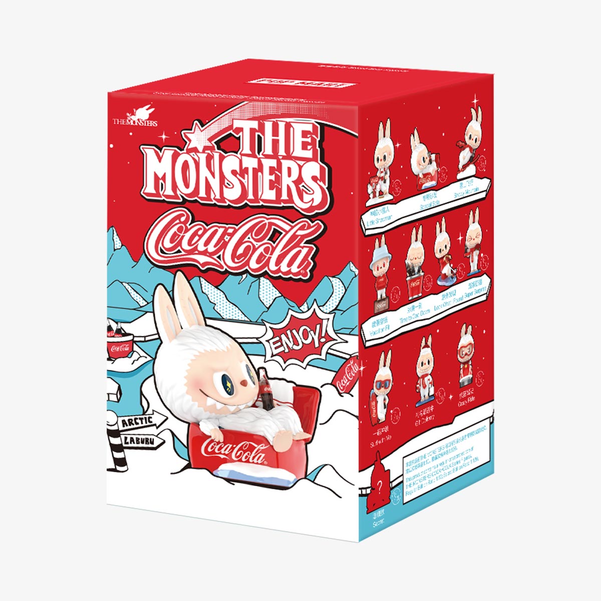 1 x Blind Box - POP MART - THE MONSTERS COCA-COLA Series Figures