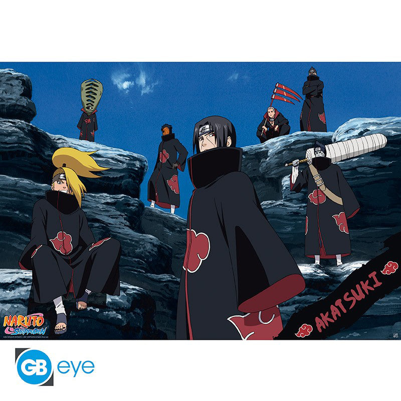 Abysse: Naruto Shippuden - Akatsuki Maxi Poster (91.5X61)