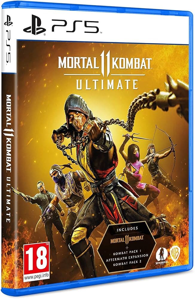 PS5 Mortal Kombat 11 - Ultimate Edition (Includes Kombat Pack 1 & 2 + Aftermath