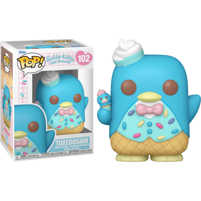 Funko Pop! Sanrio: Hello Kitty and Friends - TuxedoSam (Ice Cream) #102