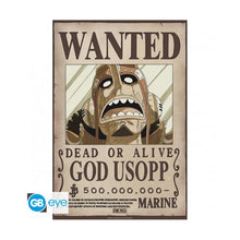 Abysse: One Piece - Wanted Usopp Wano Chibi Poster (52X38)
