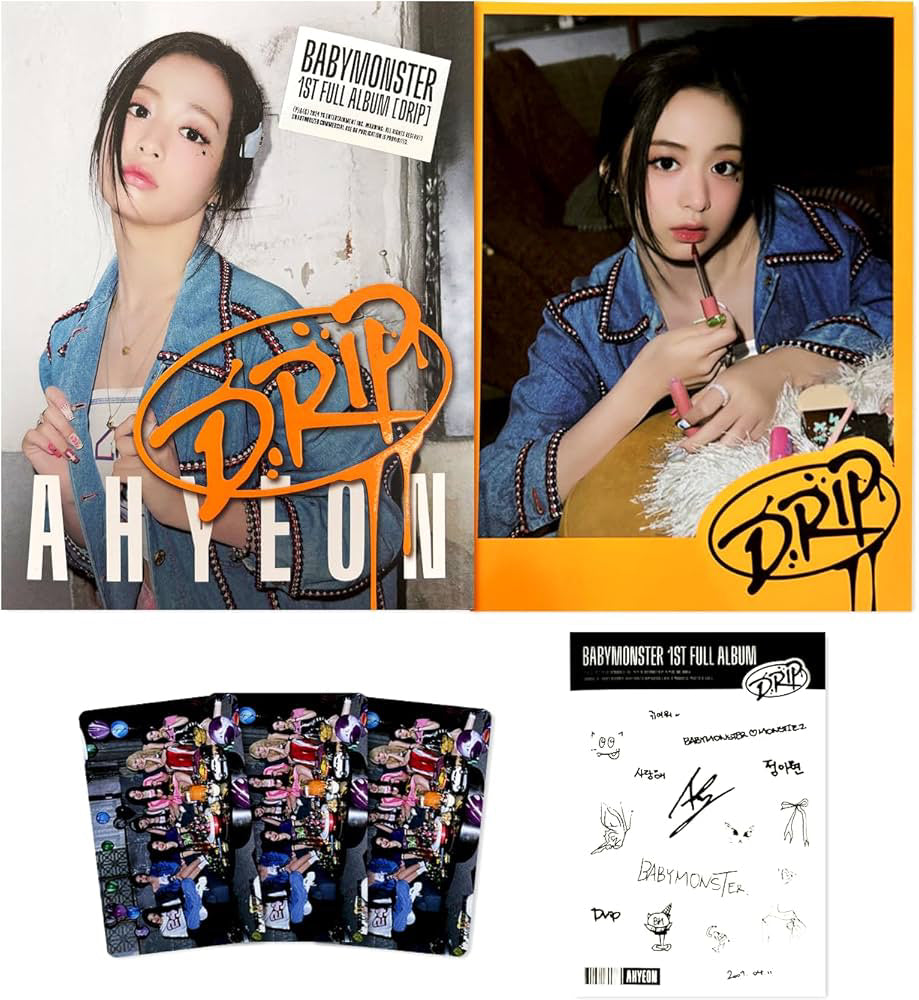 K-Pop: Babymonster - 1St Full Album (Drip) Yg Tag Albums Ver.
