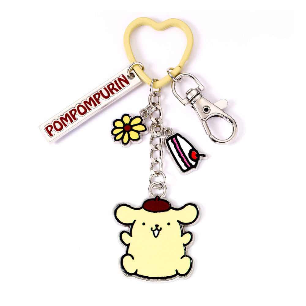 Carat Shop Hello Kitty - Pompompurin Keyring with Charms