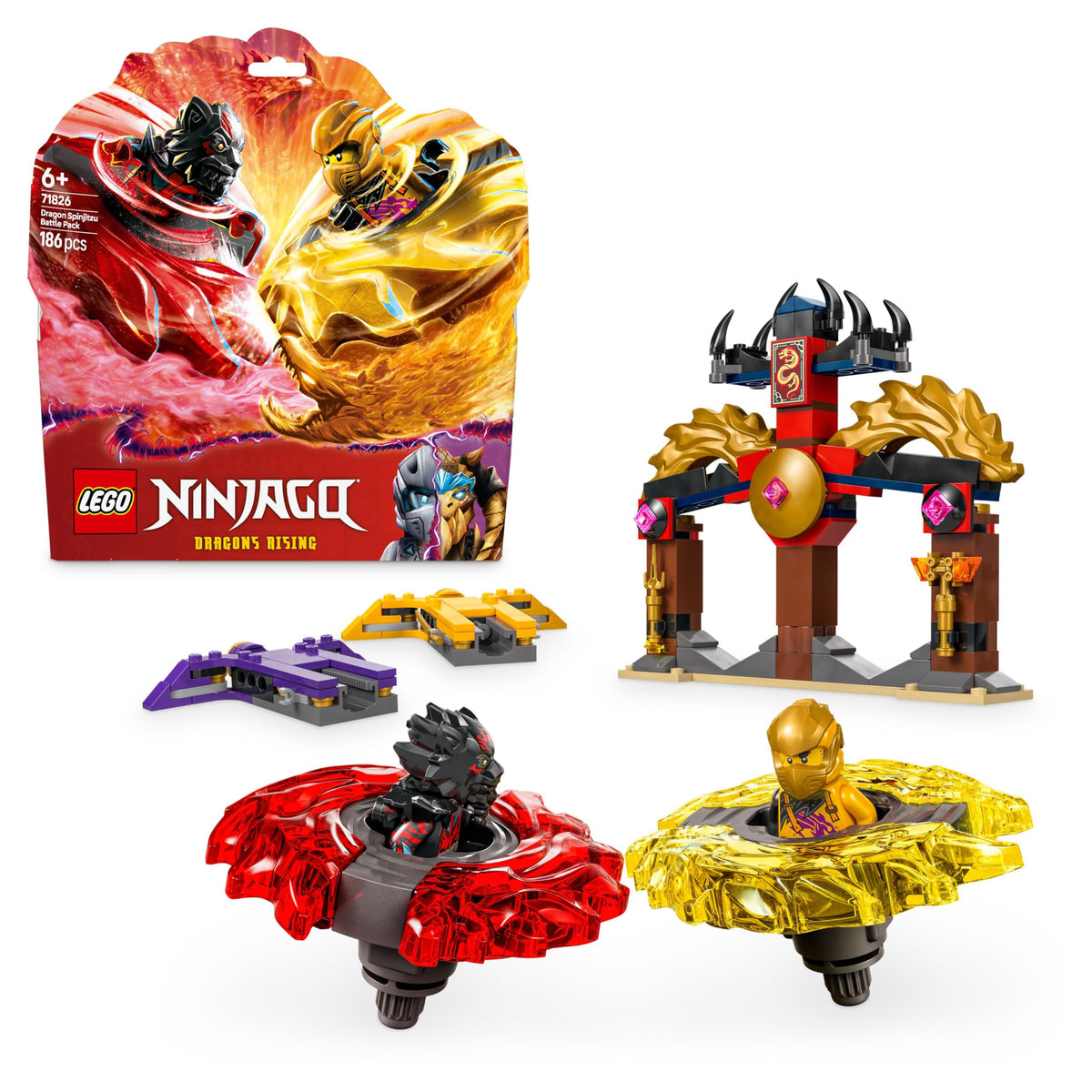 LEGO NINJAGO : Dragon Spinjitzu Battle Pack (71826)