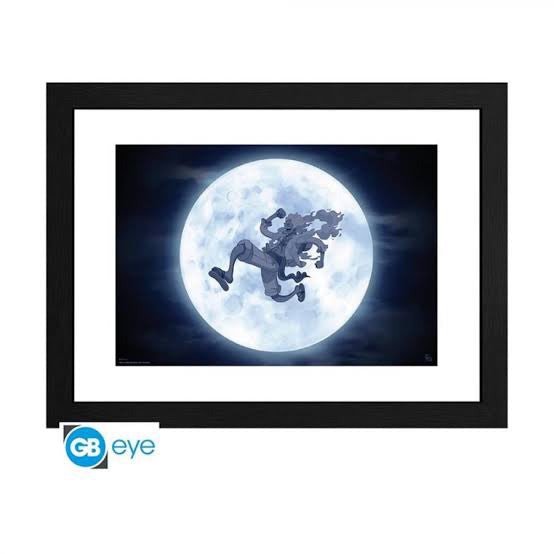Abysse: One Piece - Monkey D. Luffy Gear Five Framed Print (31x41cm)