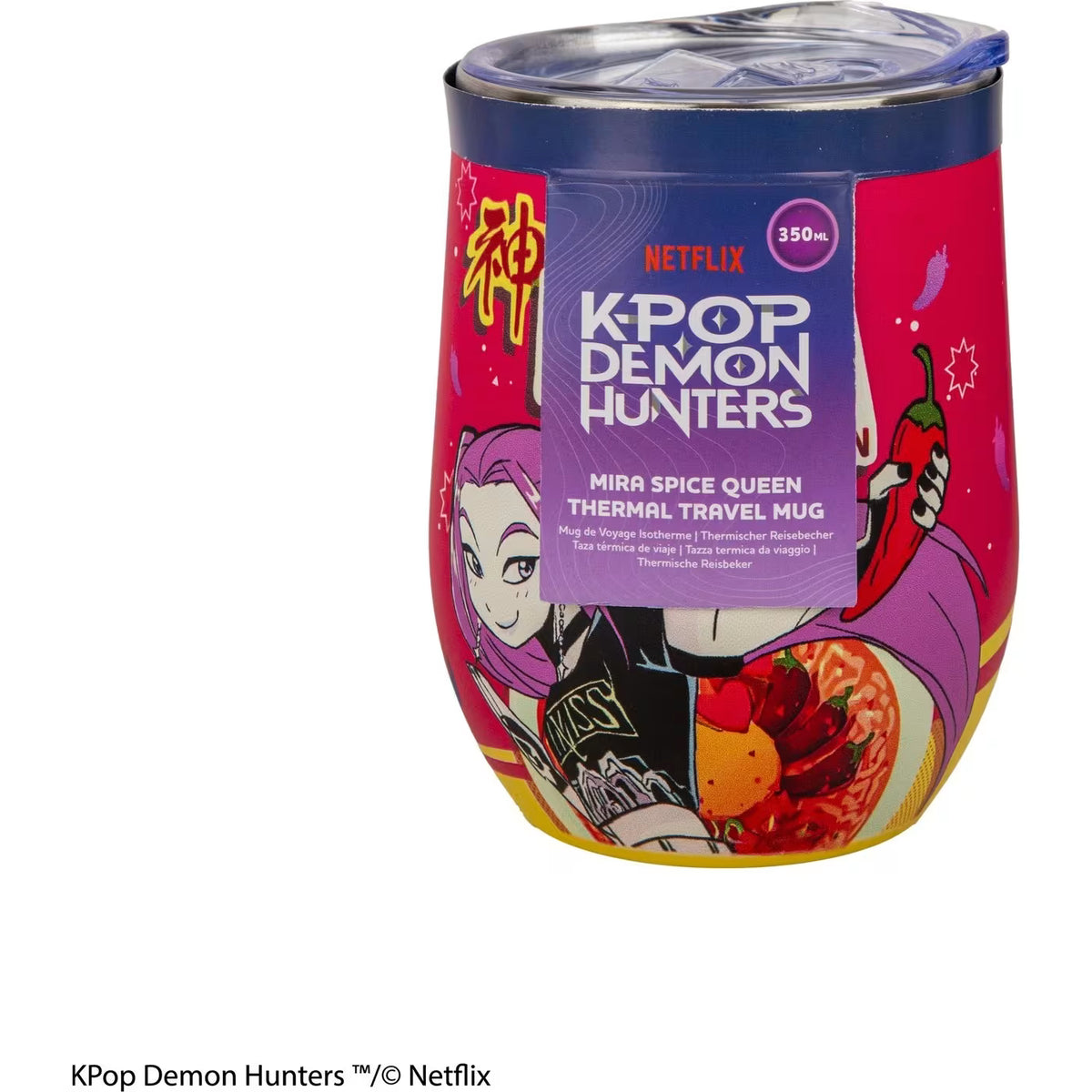 Cinereplicas: K-Pop Demon Hunters - Mira Spice Queen Travel Mug