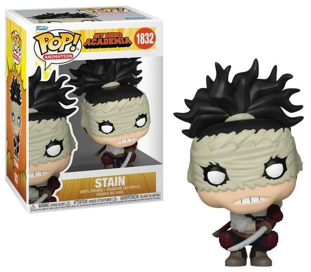 Funko Pop! Animation: My Hero Academy - Stain #1832 Vinyl Figure