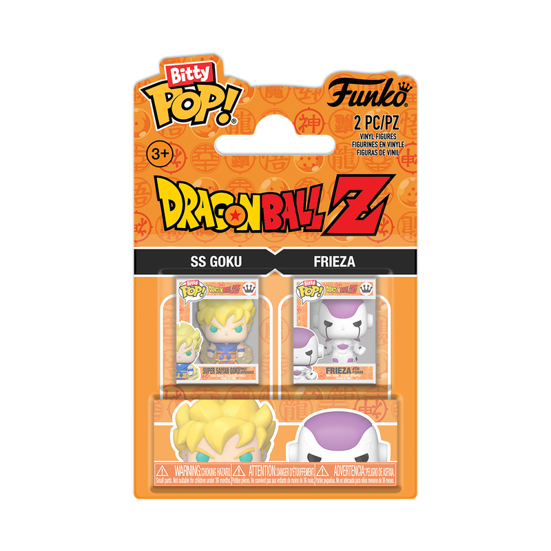 Funko Bitty Pop! 2-Pack: Dragon Ball Z - SS Goku & Frieza Vinyl Figures