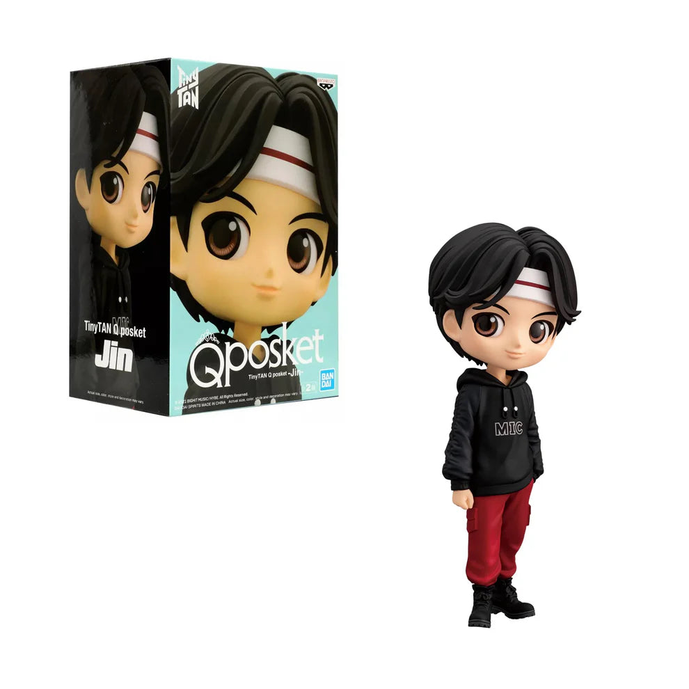 Banpresto Q Posket: TinyTAN MIC Drop - Jin (BTS) vol.1 (Ver:A) Figure (14cm)