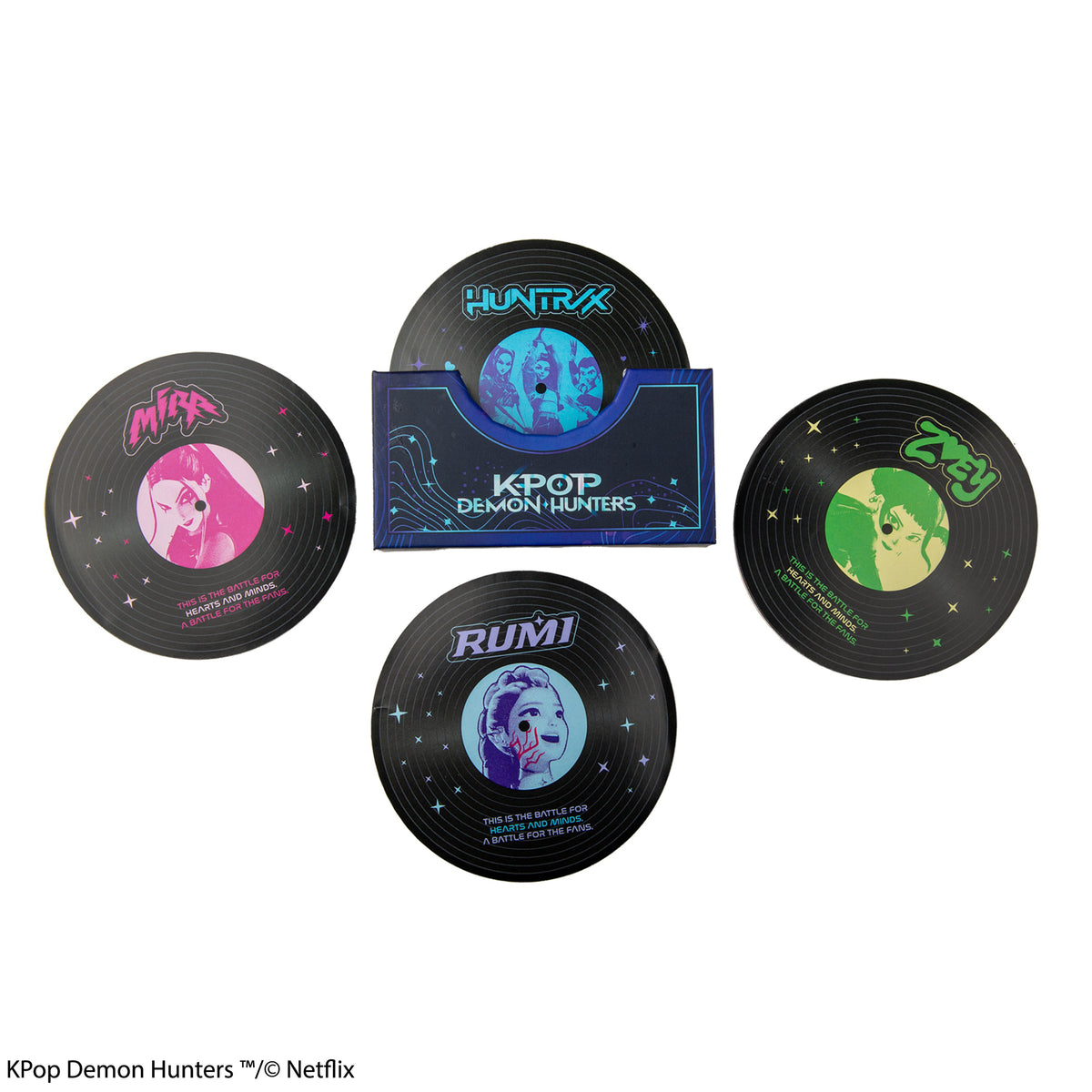 Cinereplicas: K-Pop Demon Hunters - Soundtrack Coasters ( Set of 4)