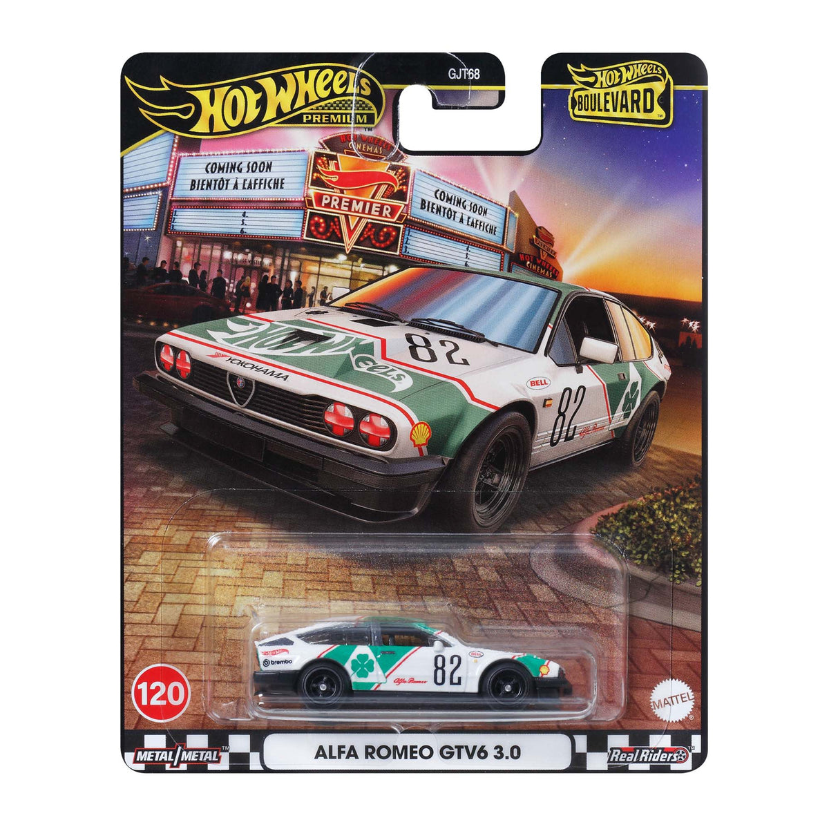 Hot Wheels Premium: Boulevard - Alfa Romeo GTV6 3.0