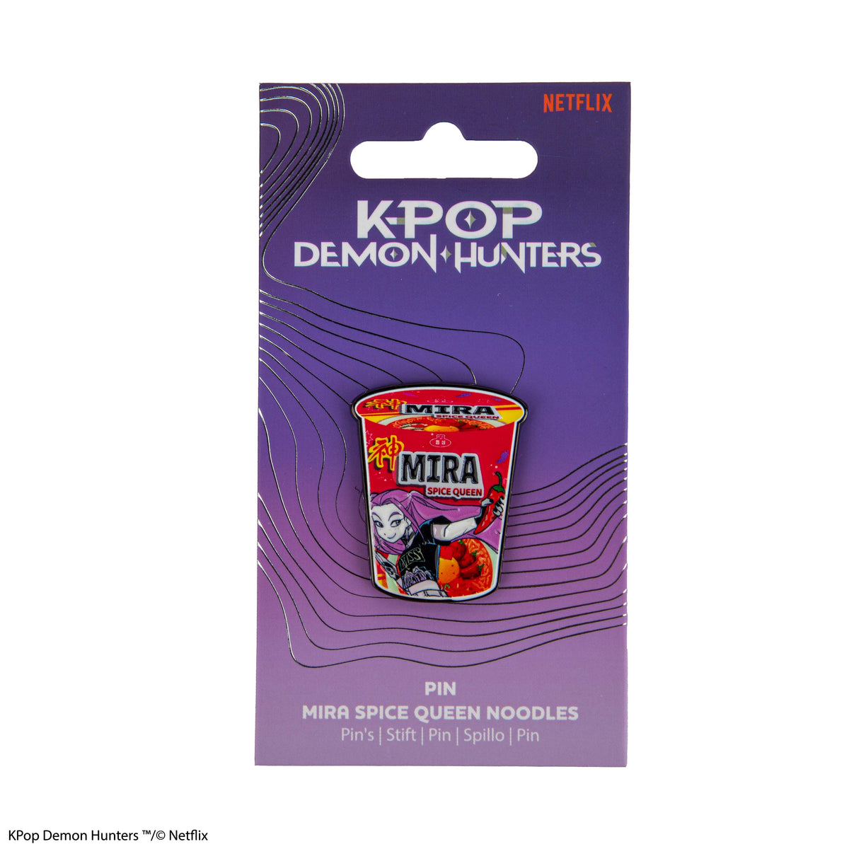 Cinereplicas: K-Pop Demon Hunters - Mira Spice Queen Noodles Pin