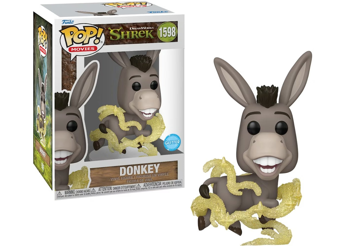 Funko Pop! Movies: Shrek - Donkey (Glitter) #1598