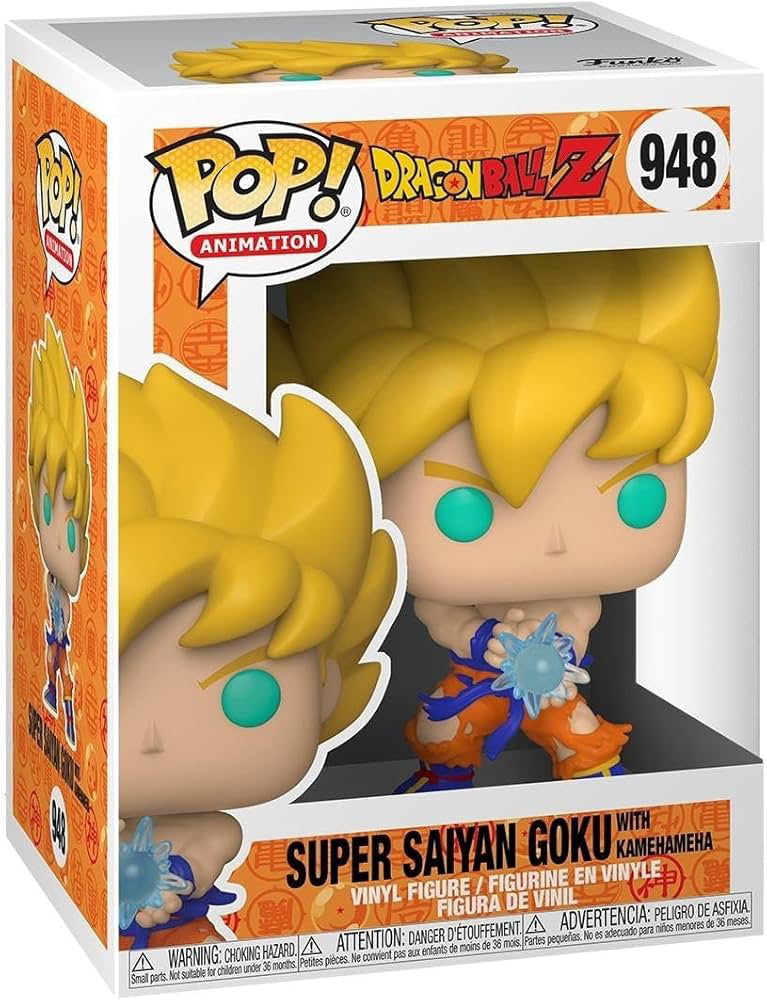 Funko Pop! Dragon Ball Z: Super Saiyan Goku w/Kamehameha 948