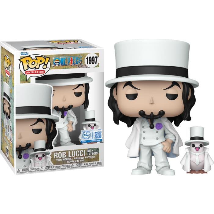Funko Pop! Animation: One Piece - Rob Lucci (with Hattori) (SE) #1997