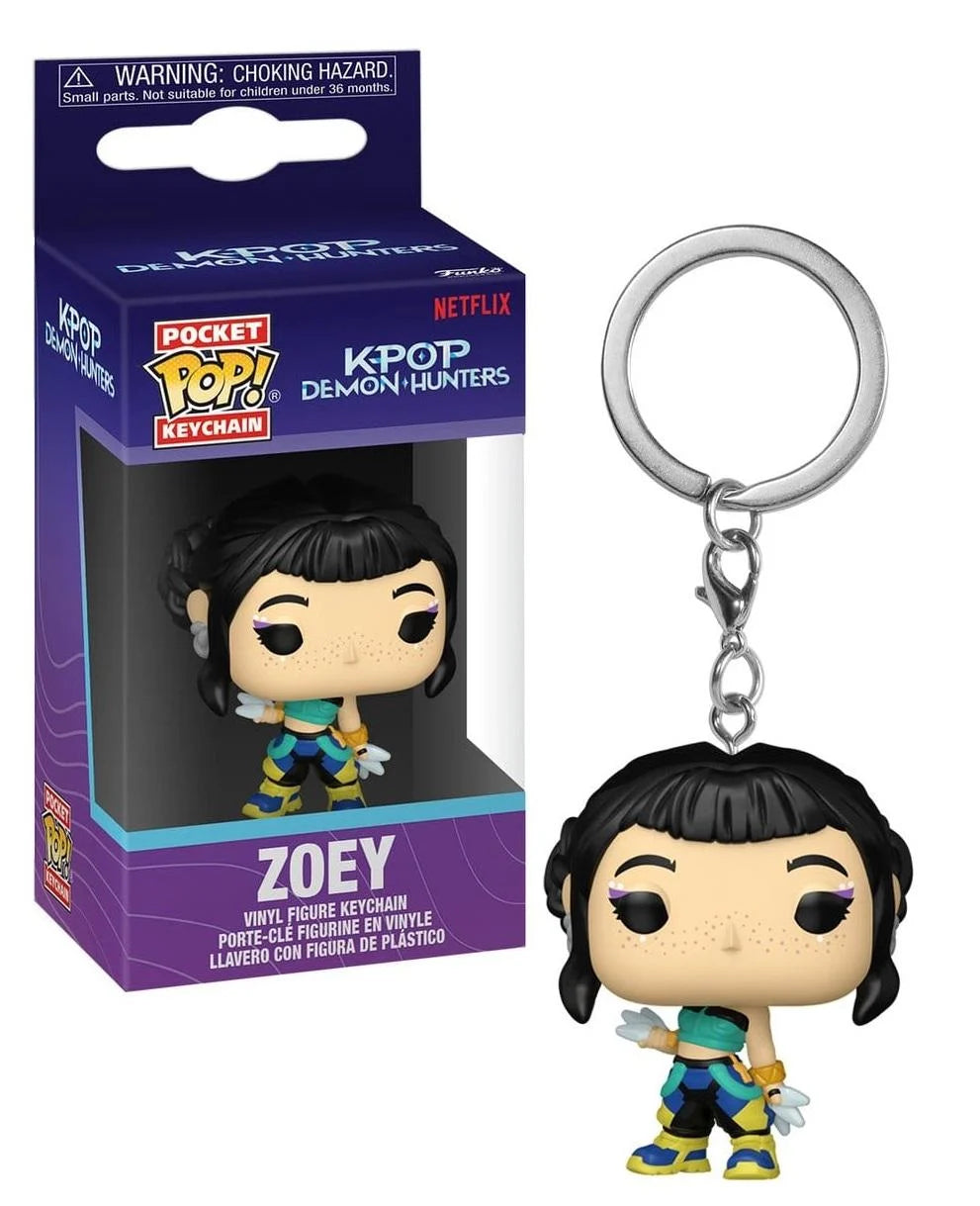 Funko Pocket Pop!: K-Pop Demon Hunters - Zoey  Keychain