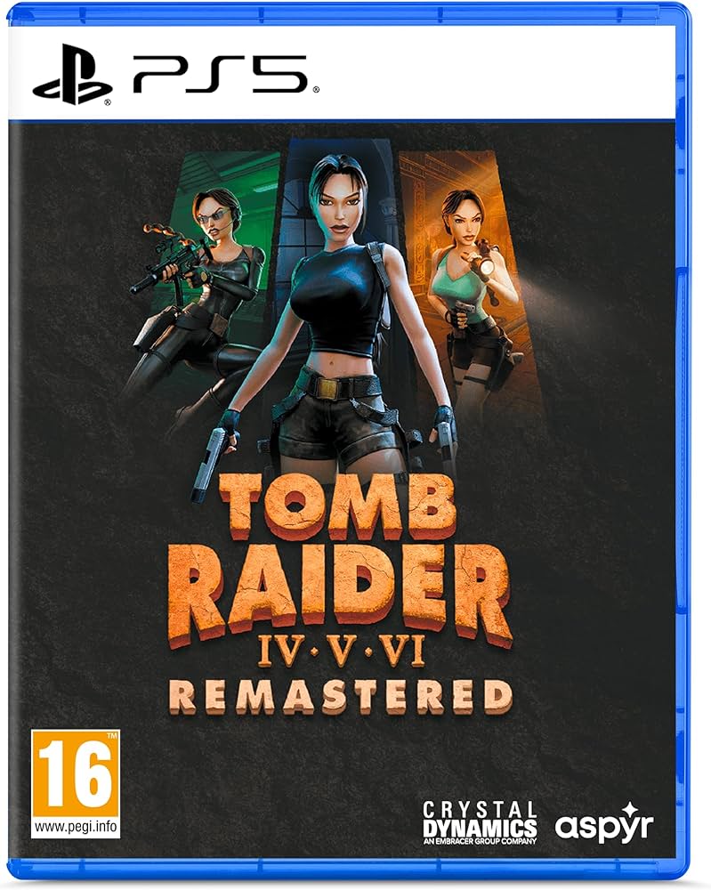 PS5 Tomb Raider IV-VI Remastered Starring Lara Croft