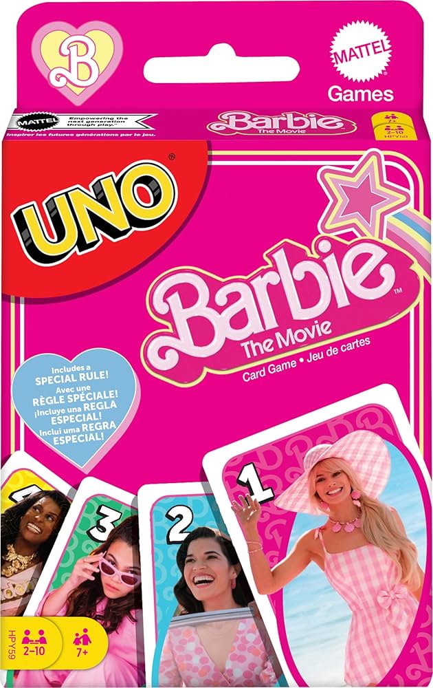 Mattel Uno: Barbie Movie - 4Lb